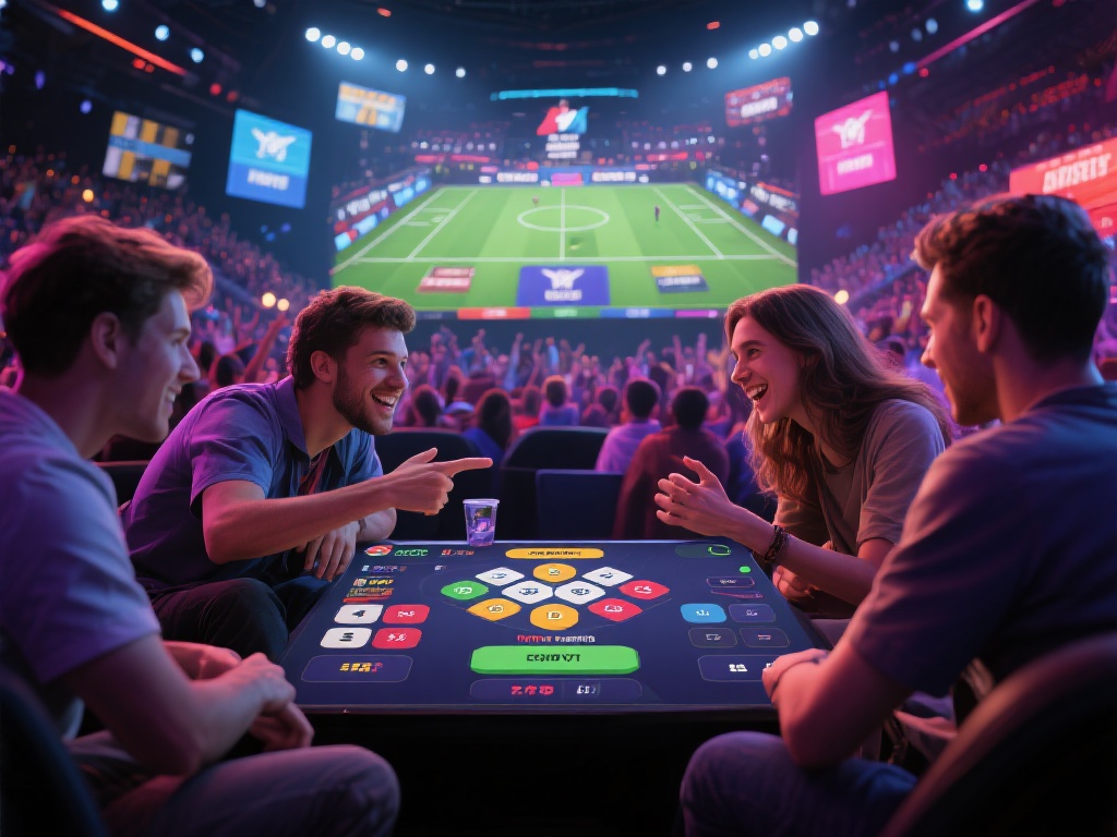 此外，电竞竞猜还为玩家提供了与朋友互动的机会。无论