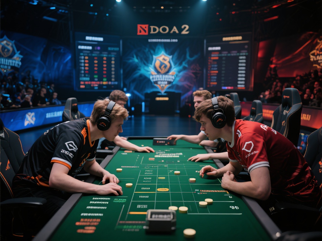 以最近的一场电竞比赛为例，在《Dota&nbsp;2》国际邀