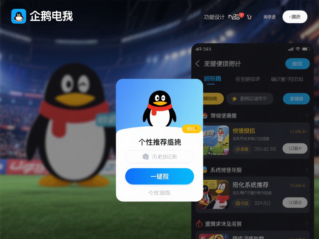 此外，企鹅电竞在功能设计上注重便捷性，如一键下注功
