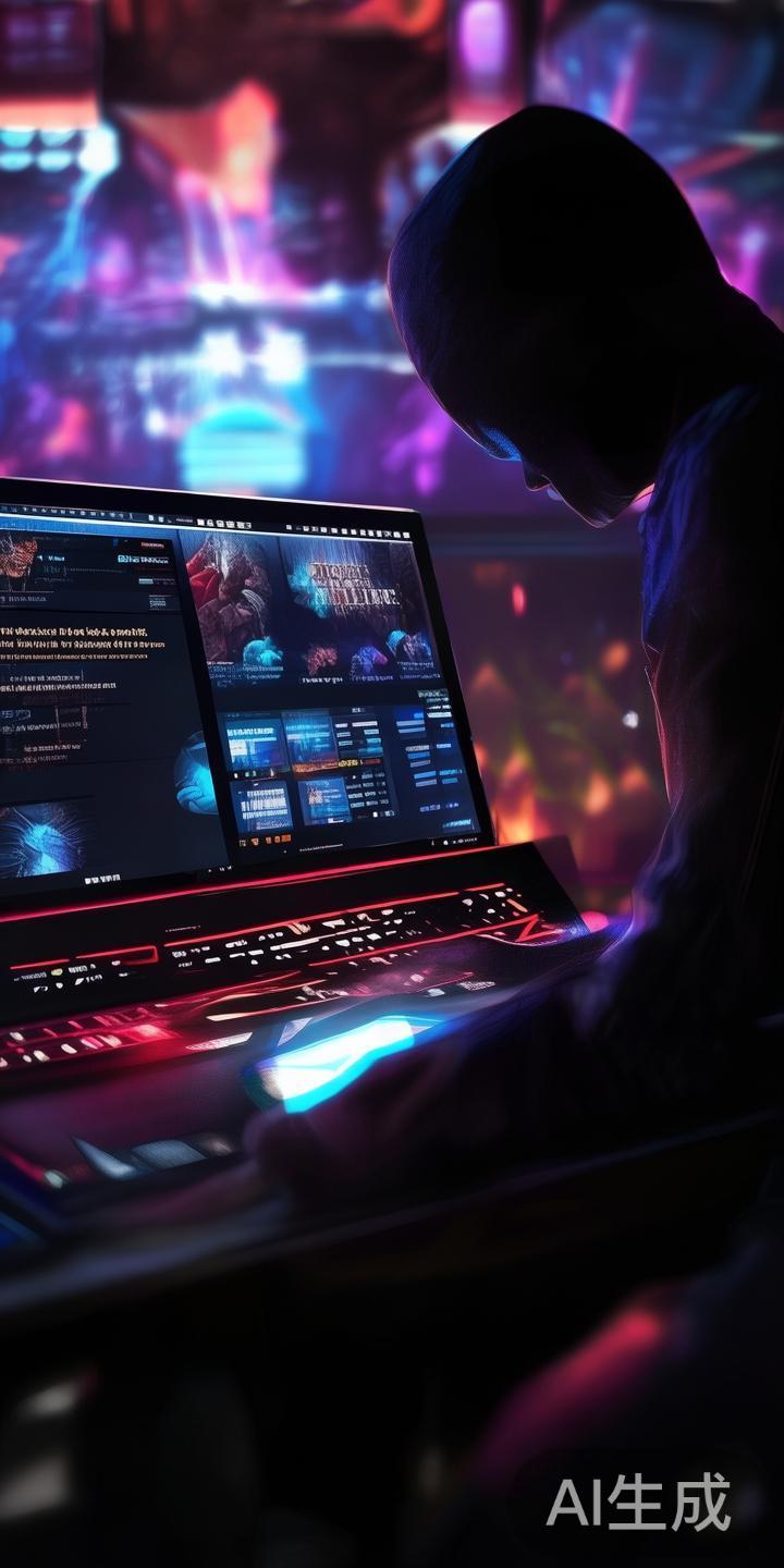 一个鲜明的案例是某地非法电竞投注网站，借助虚假广告